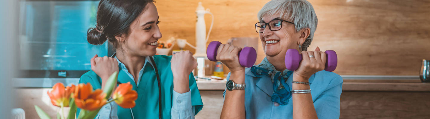 Fisioterapia con Enfermera